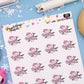 Winter Planning Planner Stickers - Boo and Lunar - [1115]