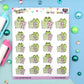 Play With Stickers - Planner Stickers - Sticker Book Planner Stickers - Character Planner Stickers - Nini Frog - [1445]