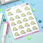 Planning With Stickers Planner Stickers - Planner Stickers - Character Planner Stickers - Nini Frog - [1443]