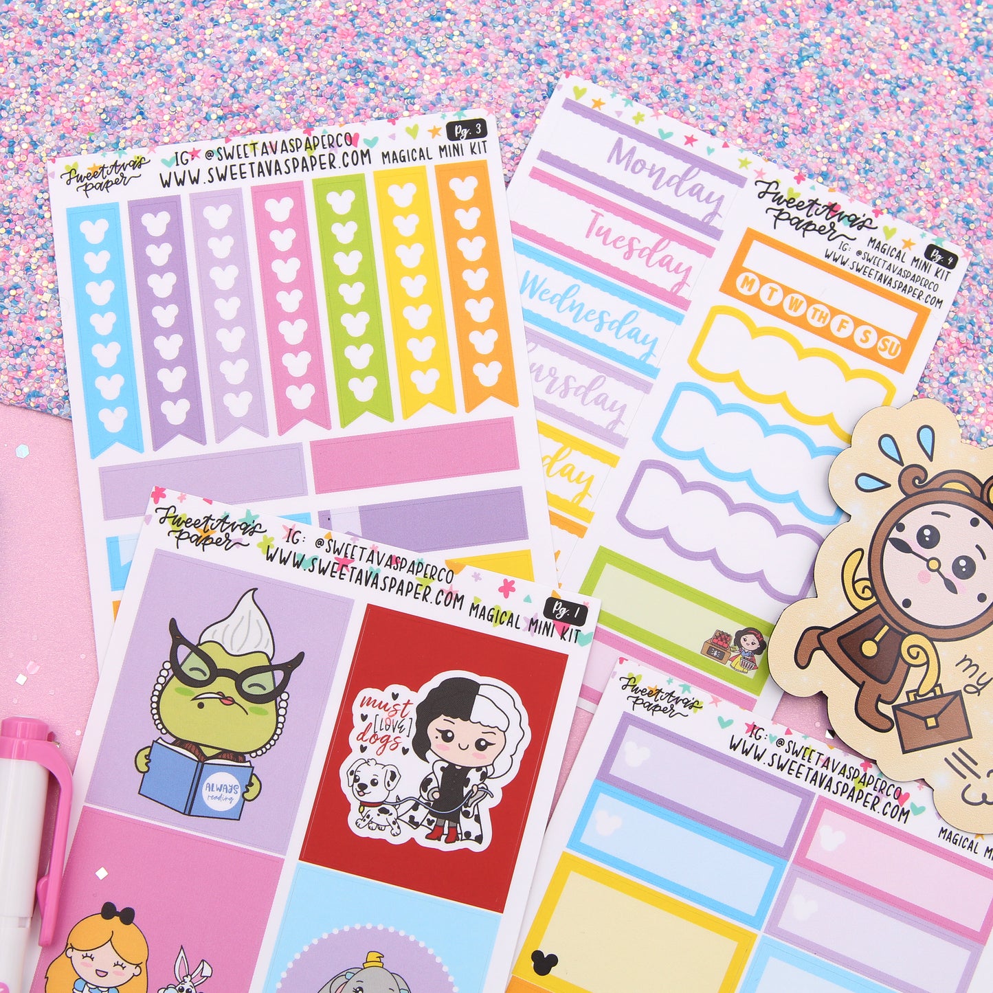 Mini Magical Planner Sticker Kit - Full Kit