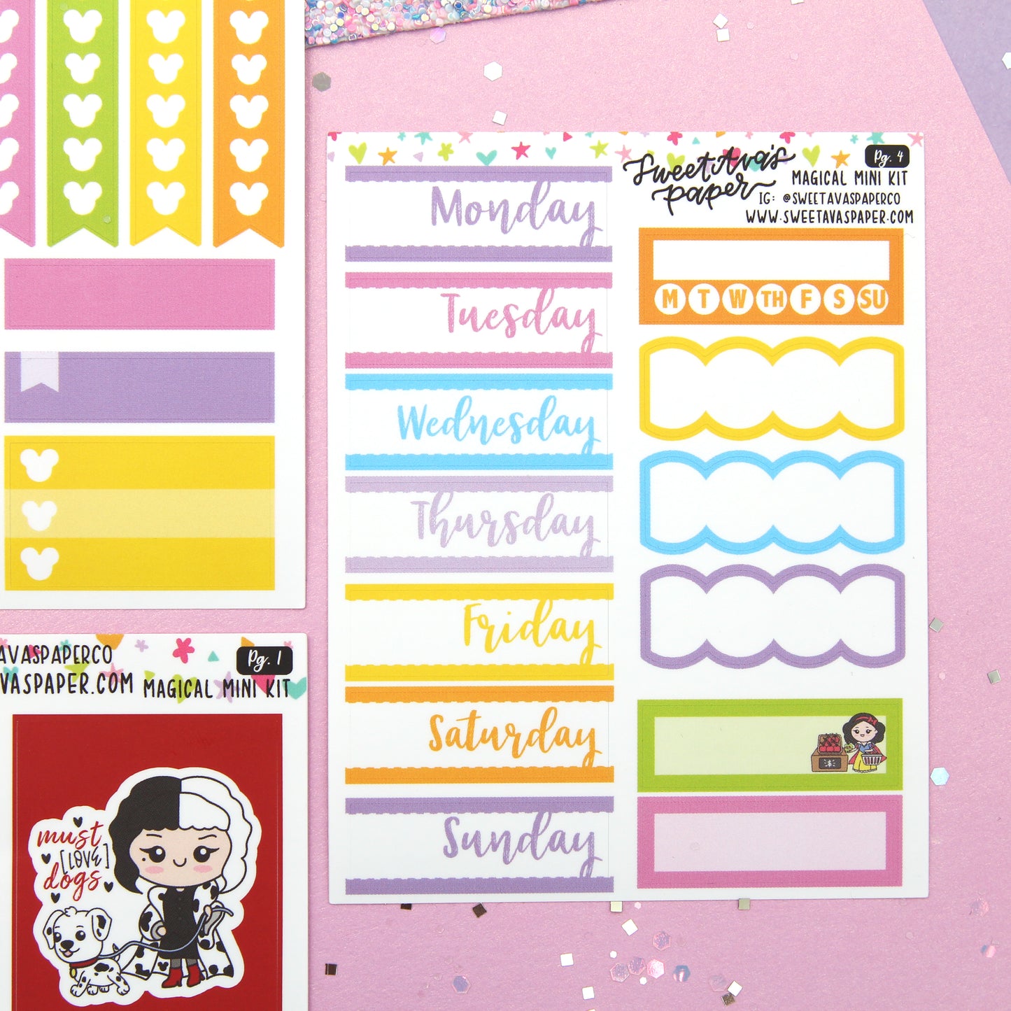 Mini Magical Planner Sticker Kit - Full Kit