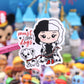 CLEAR STICKER - Must Love Dogs - Vinyl Die Cut Sticker - Magical May