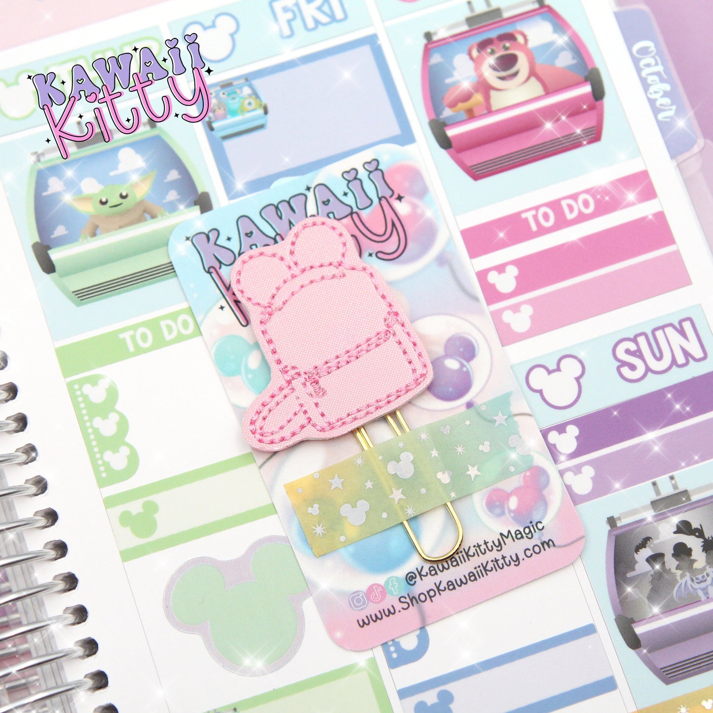 Magical Backpack Planner Clip