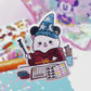 Sorcerer Snowball - Vinyl Die Cut Sticker - Snowball The Cat