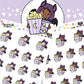 Popcorn & Soda Planner Stickers - The Bat Girl Club