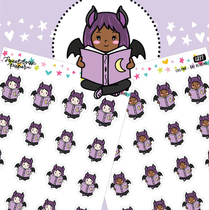 Reading Planner Stickers - The Bat Girl Club