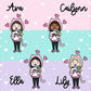Petting Snowball Planner Stickers - The Kitty Cat Club & Snowball The Cat