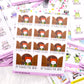 Snowball Glorious Morning, Makes Me Sick Planner Stickers  - [1474]